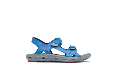 reasonable Big Kids’ Techsun™ Vent Sandal - Stormy Blue, Mountain Red competitive cheap