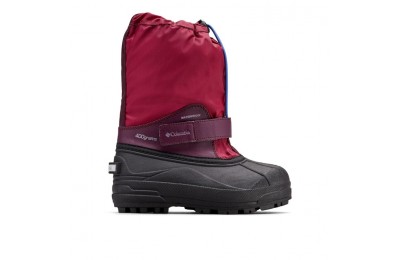 competitive Big Kids’ Powderbug™ Forty Boot - Wine Berry, Arctic Blue reasonable cheap