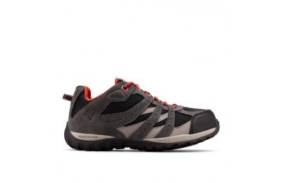 cheap Big Kids’ Redmond™ Waterproof Shoe - Black, Flame competitive reasonable