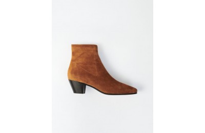 reasonable SUEDE SOCK BOOTS - Camel competitive cheap